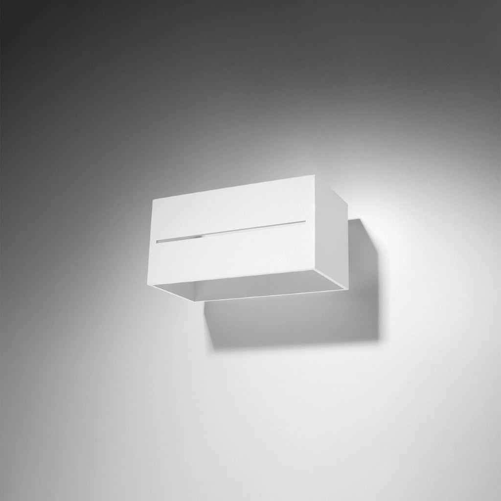 Lampada a parete LOBO MAXI bianco
