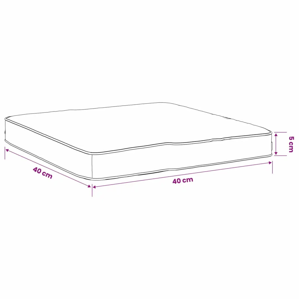 Cuscini per Sedia in 4 Pezzi VUGHT 4 pcs 100% Poliestere 946227
