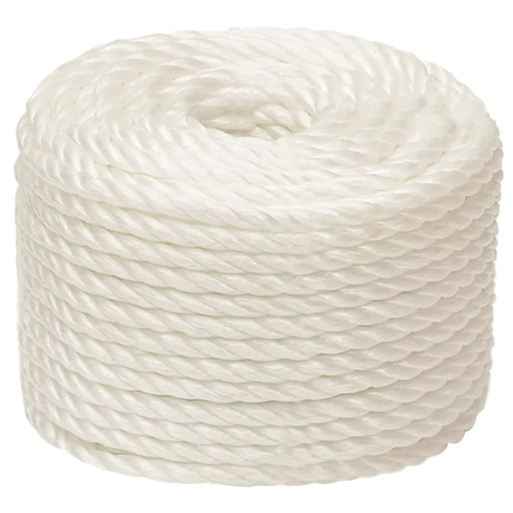 Corda da Lavoro Bianca 10 mm 100 m in Polipropilene 153052
