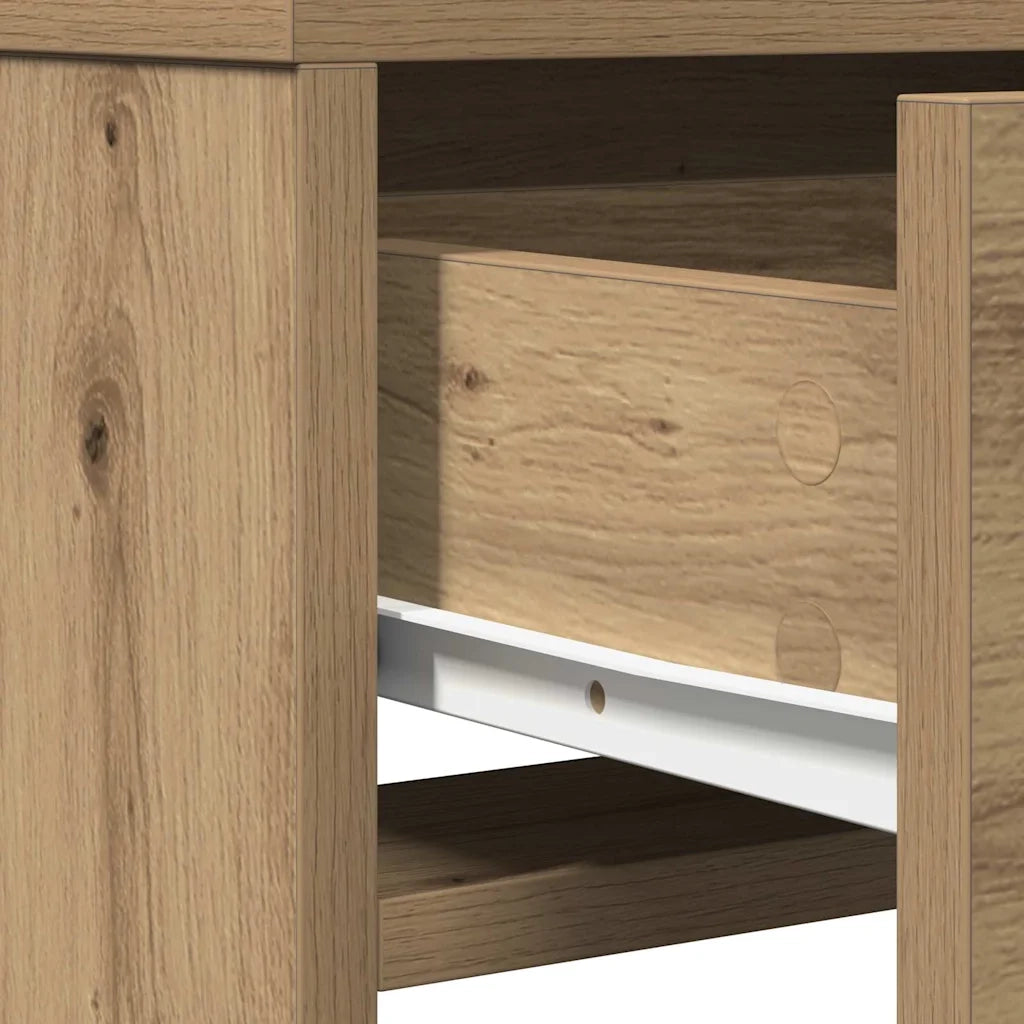Toeletta | Tavolo da Trucco Rovere artigianale 50 x 41 x 135 cm