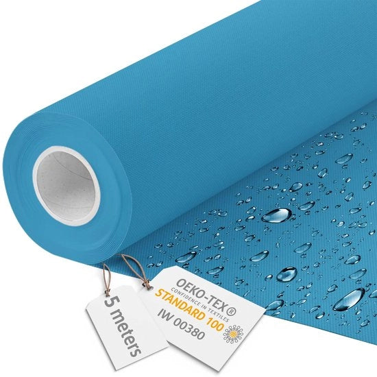 Tela Acquaparata - Tela per arredamento per metro 160 cm largo - Tela impermeabile 220 g/m2 600D - Tela impermeabile per arredamento Acquaparata per metro