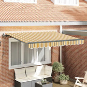 vidaXL Tenda Retrattile Multicolore 300 x 200 cm