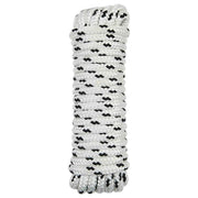 Corda da Barca 9 m 1 Bianco e Nero Poliestere 42029752