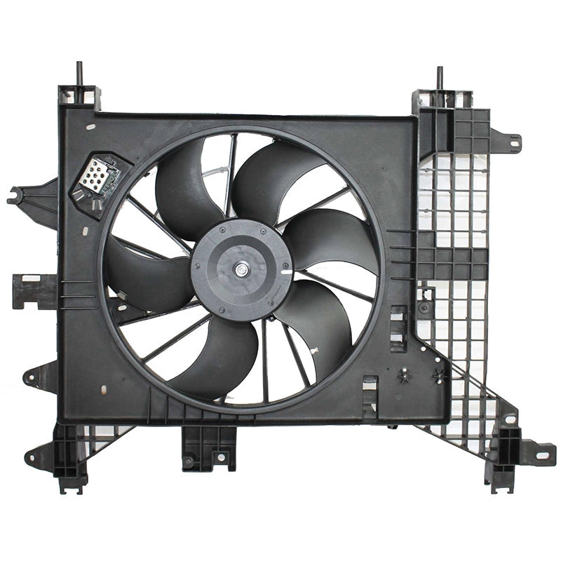 Ventola radiatore di raffreddamento elettrica GMV Dacia Duster 1.6 16V 4x4, 1.5 dCi E4 214814567R