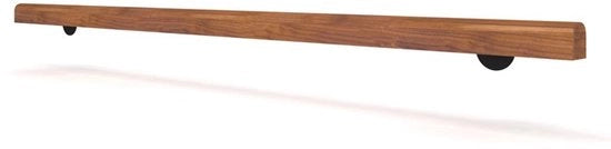 Leuning in ghisa, leuning di scala, leuning in legno di pino, decorazione moderna | Durata di commerciale qualità, adatto per caffè e uffici | Tessitura lucidata, atmosfera artigianale 50 cm