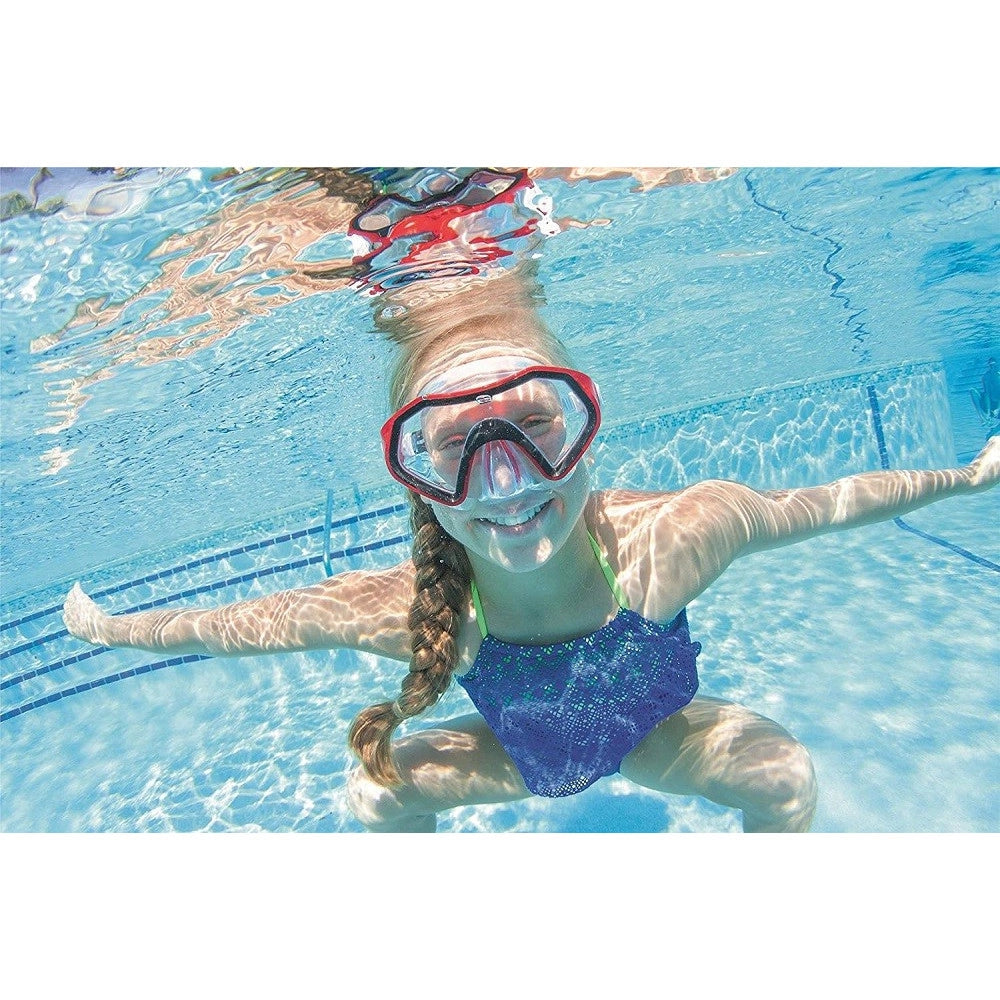 Trade Shop - Maschera Subacquea Per Bambini Sparkling Sea 7-14 Anni Colori Assortiti 22049 -
