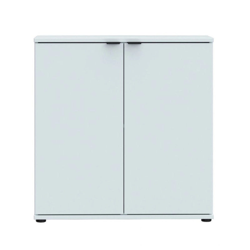 Mobile multiuso Segno con due ante L 80 cm. colore grigio chiaro