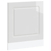 Pannello Lavastoviglie Kalmar Bianco Lucido 60x1,5x57 cm