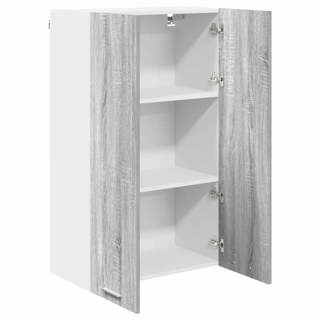 Armadio pensile con porta Grigio Sonoma 60 x 31 x 100 cm 884359