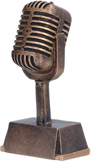 Premio Musicale Decorativo - Ideale Riconoscimento per Competizioni di Canto - Ottima Premiazione - Vernice Sintetica - Modello Ideale per Premiazioni