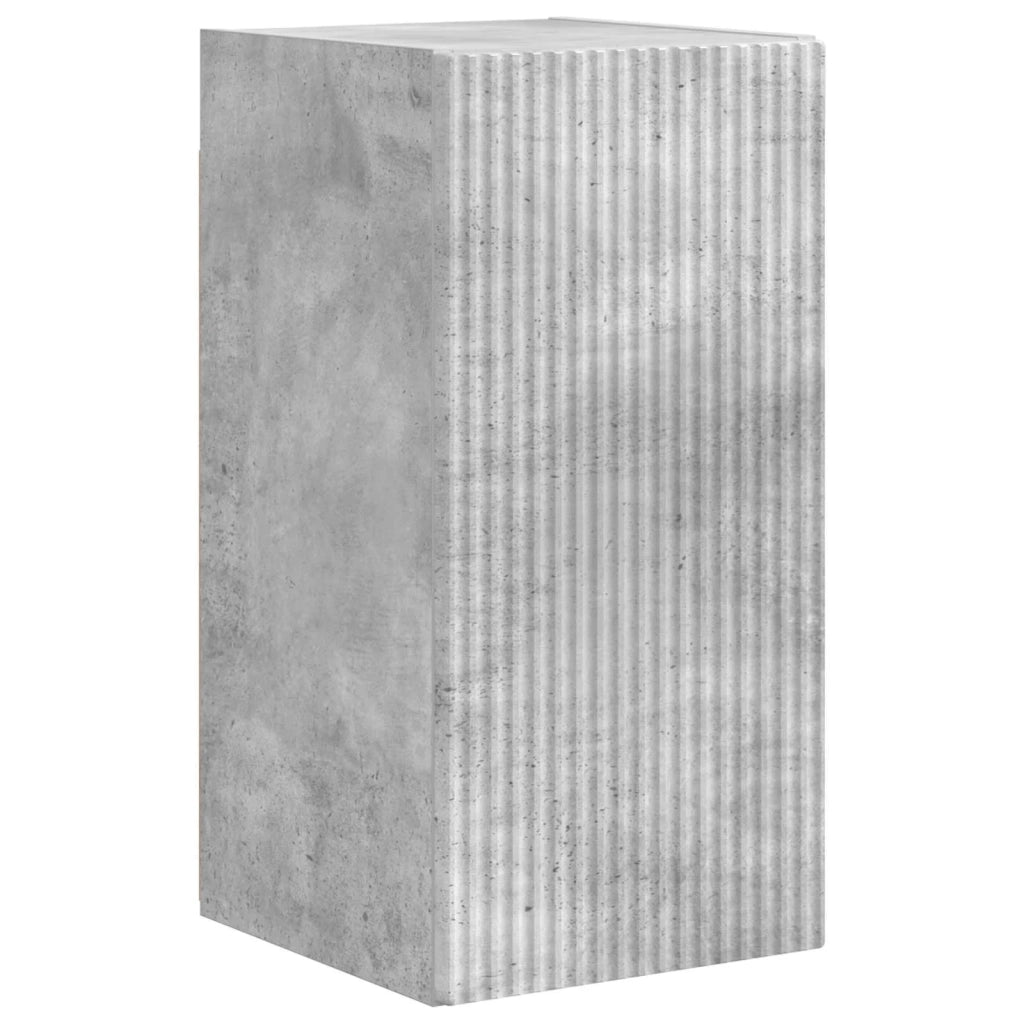 Set mobile TV 6 pz-Credenza per TV Grigio cemento Legno multistrato 424458