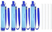 Set di Purificazione Acqua per Emergenza - Kit da 4 pezzi - Apparecchio di Purificazione Acqua - Onda di Purificazione Acqua per Outdoor e Kit di Emergenza in Casa - Acqua Potabile - Capacità Totale 6000L