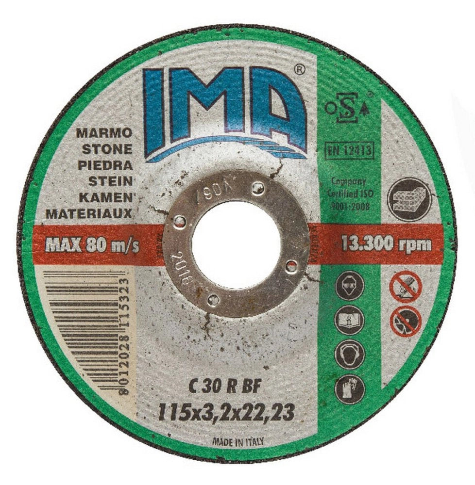 25pz minidisco x marmo ima diametro 115x3,2 cod:ferx.25845