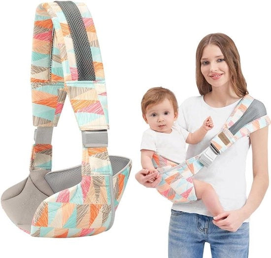 Draagdoek Ergonomico per Neonati e Bambini in Crescita - Portafiglio con Spalle Regolabili - Adatto per Bambini fino a 36 Mesi