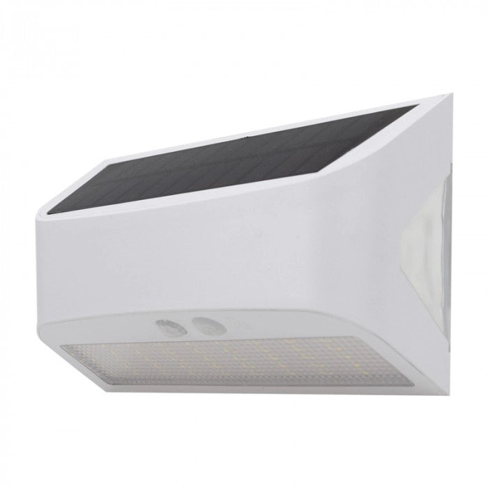 Applique solare LED 6W 4000K bianca PIR 2 modalità Ecolight