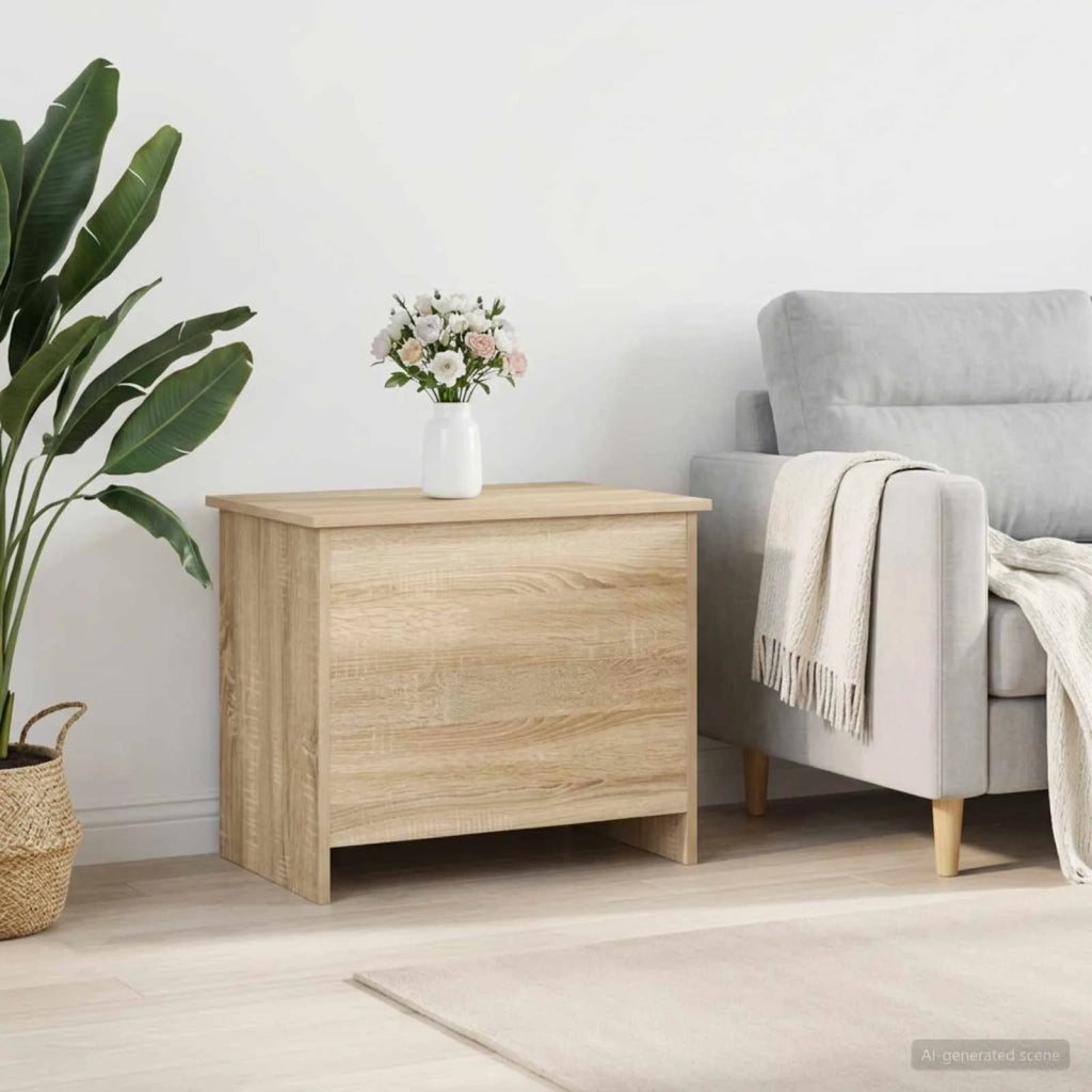 Cassa di stoccaggio Rovere Sonoma 60 x 40 x 50 cm 8011253