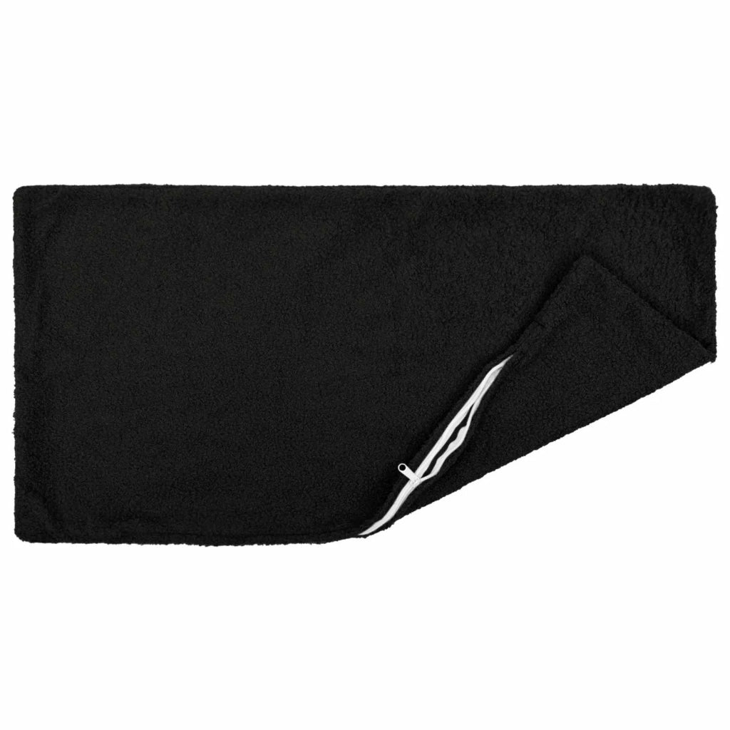 Federa 6 pcs HEERLEN Nero 40 x 70 cm Bouclé 909564