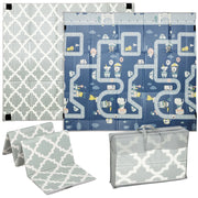 Tappeto da gioco per bambini ¨C Minimal ¨C 202x180.5x1 cm multicolore