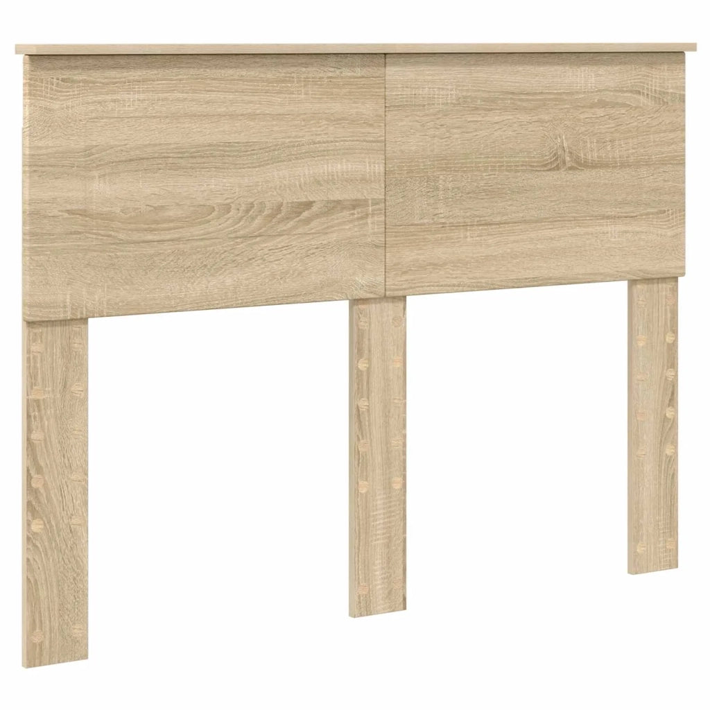 Struttura del letto con testiera Rovere Sonoma 120 x 190 cm 3408091