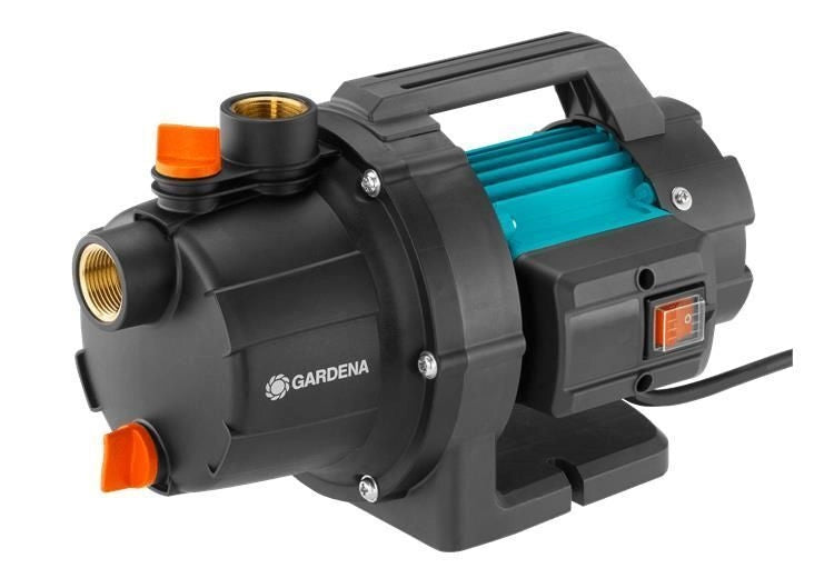 Gardena 9010-47 Pompa da Giardino 600 W 3,5 bar 3000 l-h colore Nero Verde