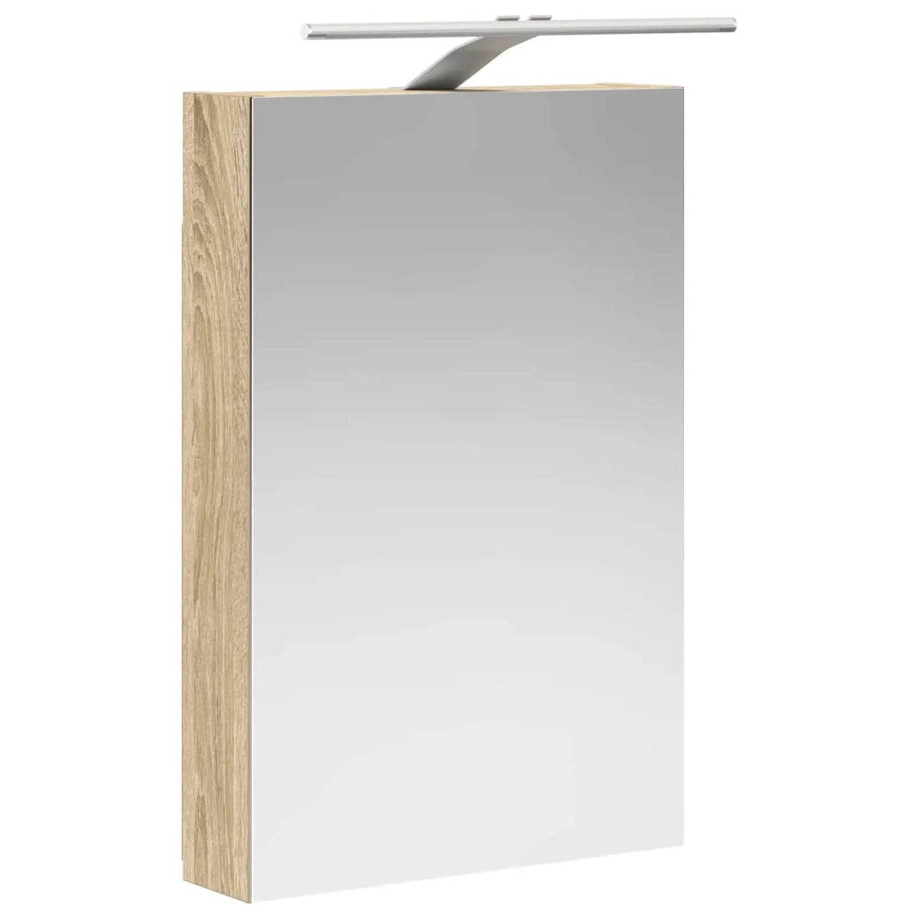 Set di Armadi da Bagno 5 pz Rovere Sonoma Legno ingegnerizzato 3406273