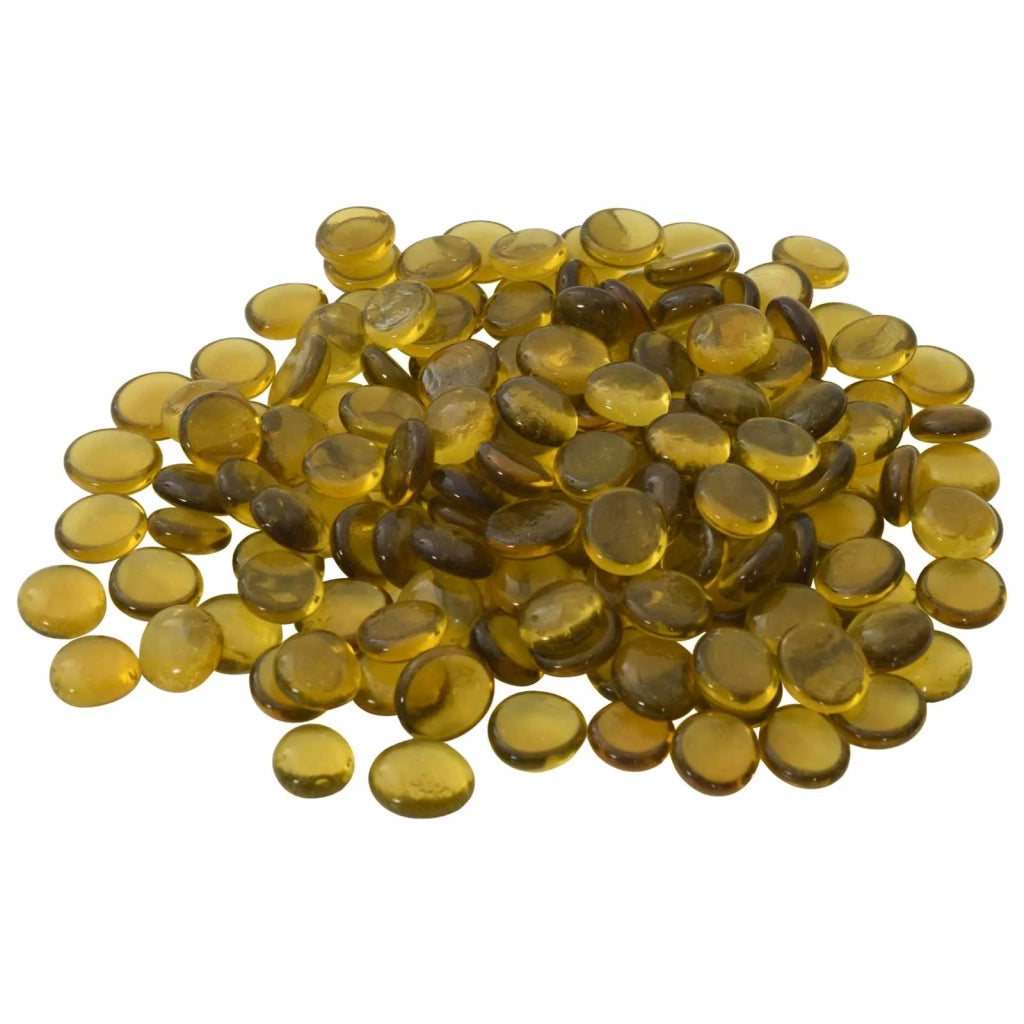 Nugget di vetro 17-19 mm Giallo Vetro 42041584