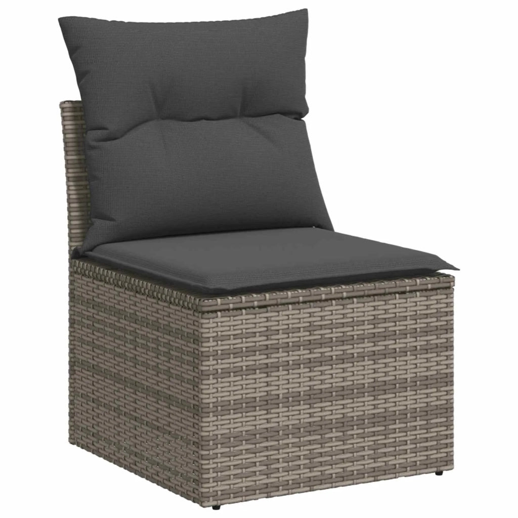 Set di divani 5 pz Grigio e Grigio Scuro 3447880