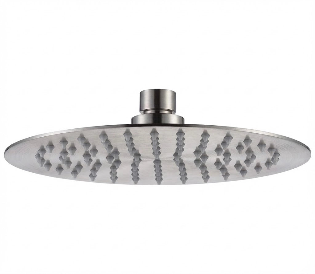 SOFFIONE SLIM TONDO- Inox Spazz. Diam. 250 mm- Remer- pezzi 1