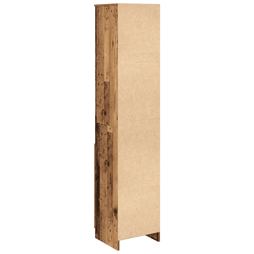 Credenza Legno Antico 37,5x35x180 cm in Truciolato 861677