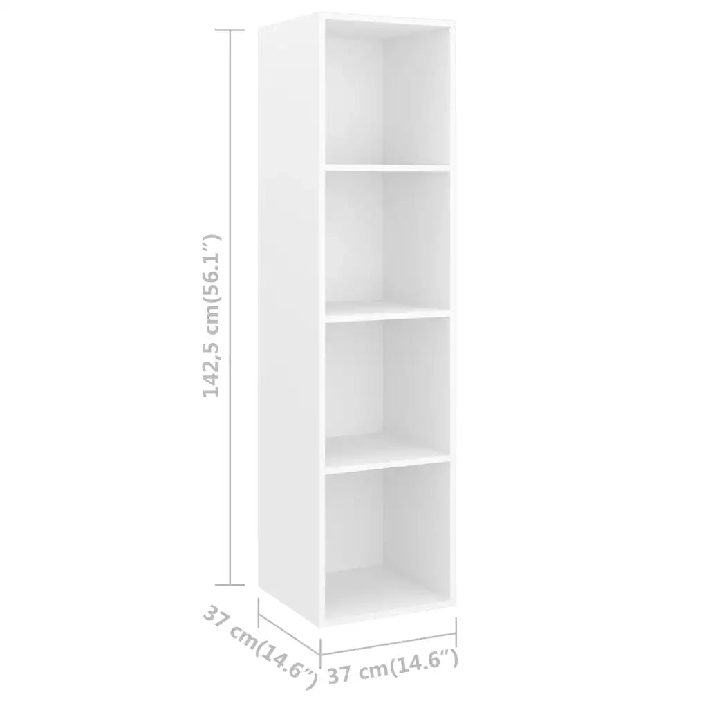 Set Mobili Porta TV 5 pz | Armadietto TV | Mobile Porta TV Bianco in Legno Multistrato