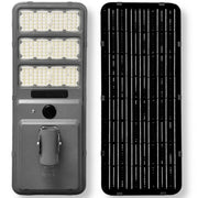 Trade Shop - Lampada Stradale Led Lampione Ip65 Con Pannello Solare Sensore Movimento Luce 6500k Tr-600w -