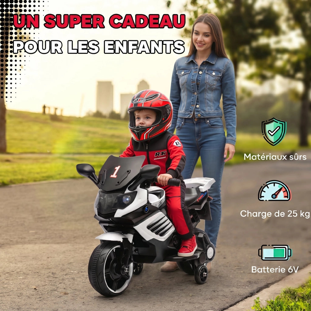 Auto elettrica per bambini ¨C Minimal ¨C bianco