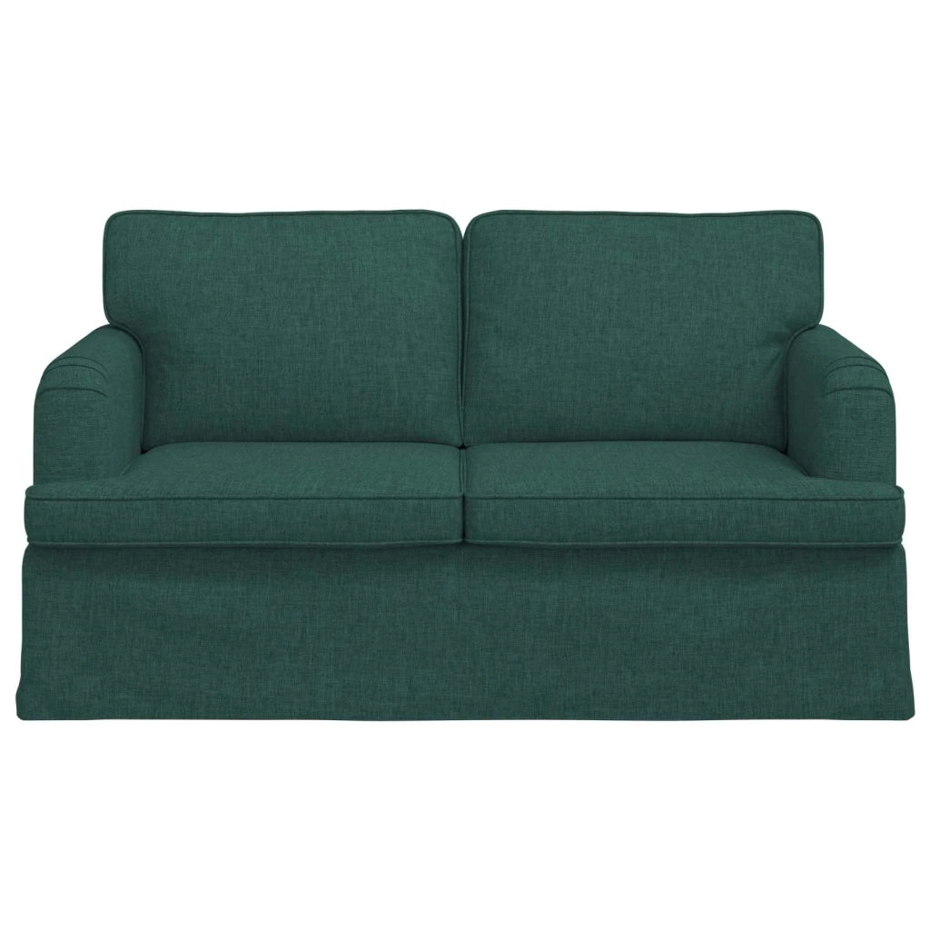Divano | Divano da soggiorno | Sofa Verde Scuro 144 x 80 x 85 cm Tessuto