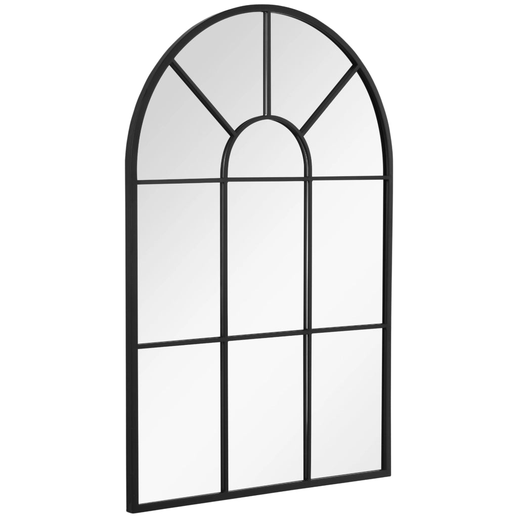 Specchio Decorativo da Parete ¨C Minimal ¨C Nero 60x91cm
