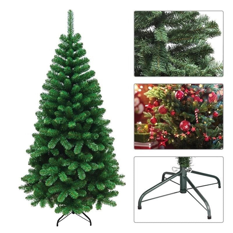 ALBERO DI NATALE ROCCARASO 180 CM VERDE ARTIFICIALE