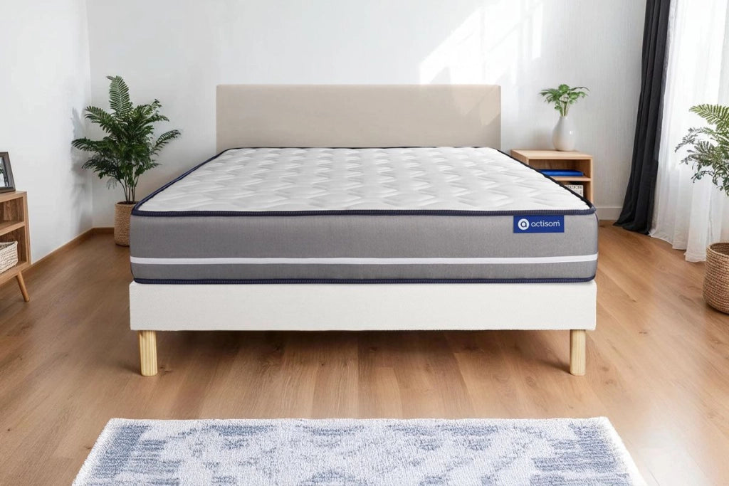 Kit rete e materasso matrimoniale Actiflex pur 160x195cm - Spessore : 20cm - Molle insacchettate - rigido