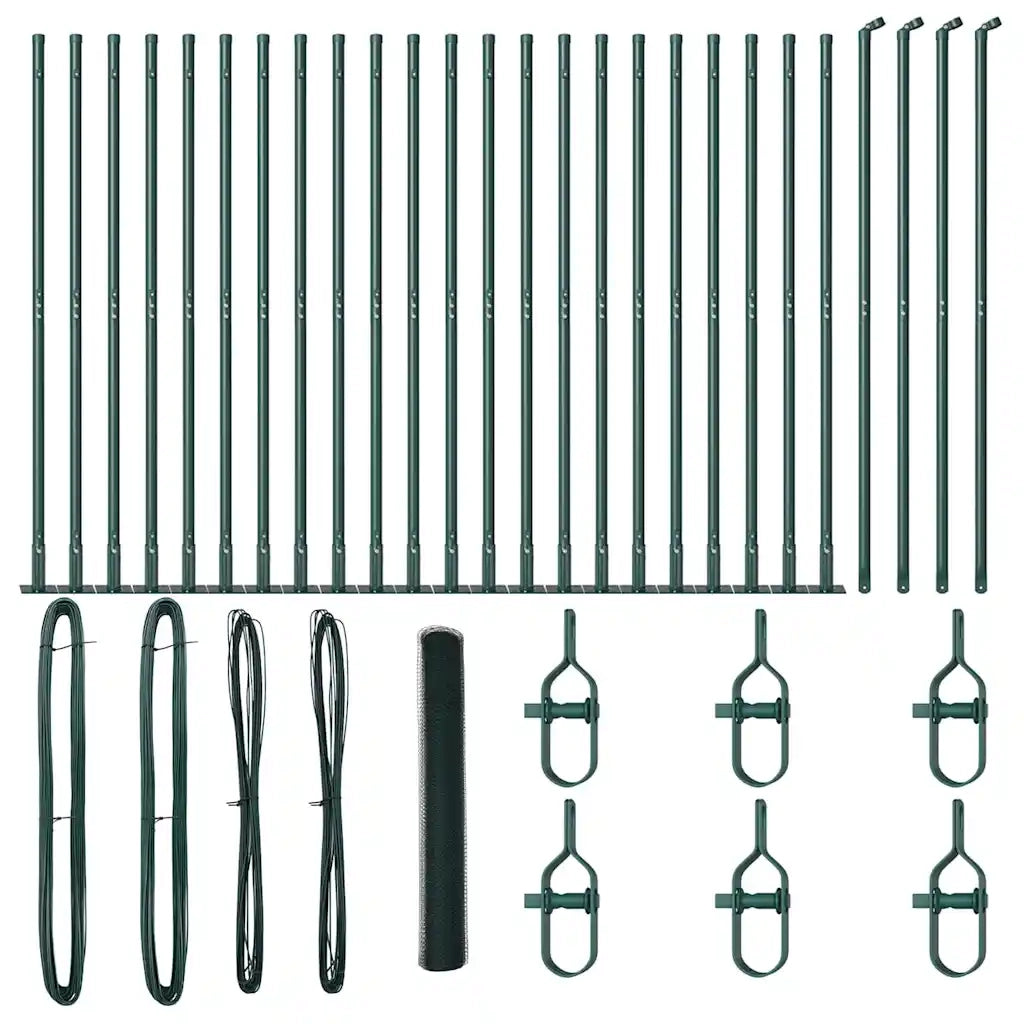 Palo della recinzione Verde 50 x 1,2 m (25 mm rete)
