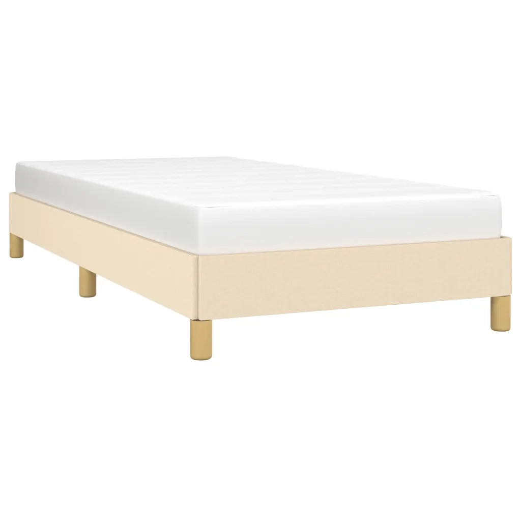 Giroletto senza Materasso Crema 90x190 cm in Tessuto 346783
