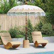 Parasol-Ombrellone da giardino Balinese Crema 215 x 215 x 260 cm