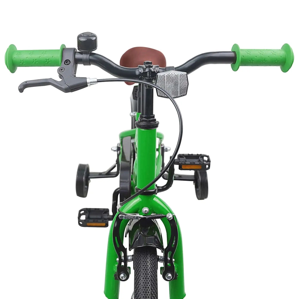 Bicicletta per Bambini 12 Pollici per bambini di 2-4 anni Verde 42009527