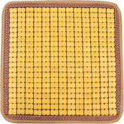 Cuscino di Supporto in Legno Deluxe - Copertura per Sedile - 45*45cm - Cuscino con Massaggio e Ventilazione - Cuscino di Sedia - Cuscino per Sedia da Ufficio - Cuscino per Sedile di Auto - Cuscino di Supporto