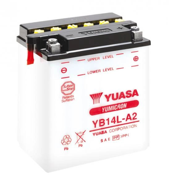 BATTERIA YUASA YB14L-A2 12V 14 Ah