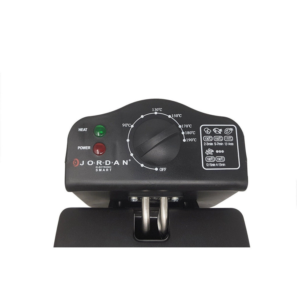 Trade Shop - Friggitrice Elettrica Professionale 2000w 3lt. Cestello Estraibile Jordan Df300a -