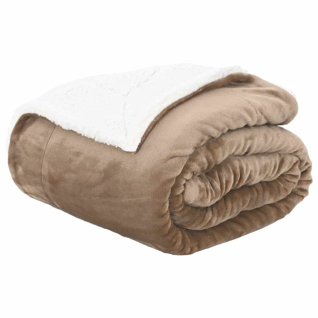 Coperta Cammello 150 x 200 cm Panno 42016978