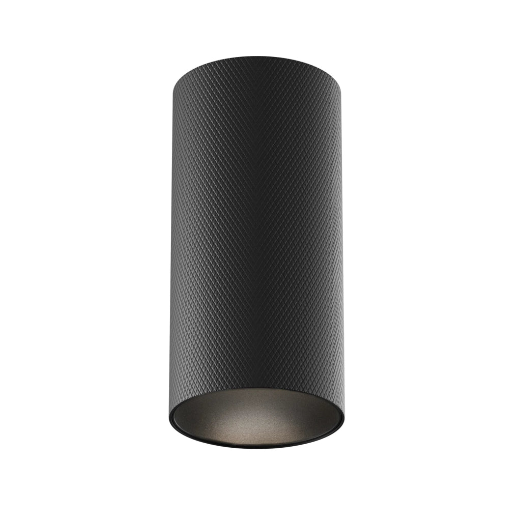 Maytoni Lampada da soffitto moderna Artisan 1 luce GU10 nero alluminio