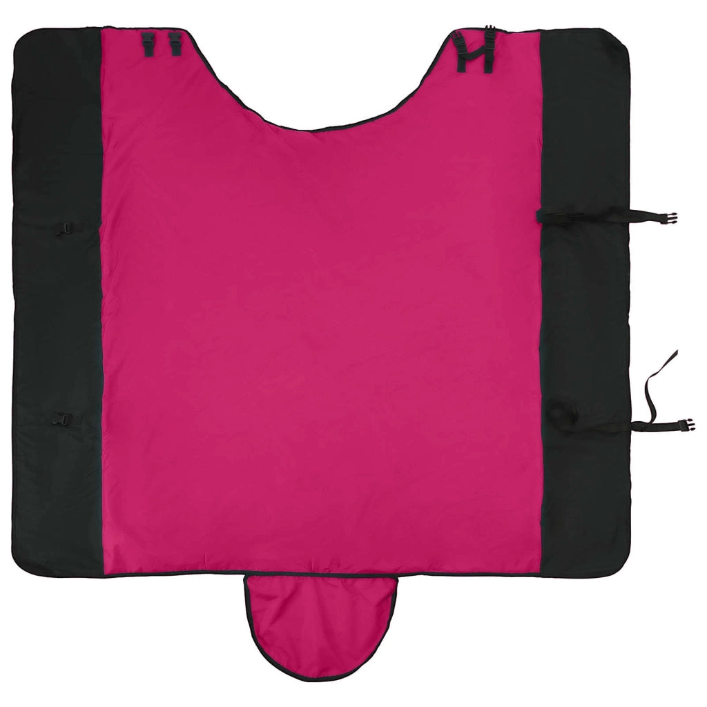 Coperta per Cavalli Rosa e Nero 105 cm Poliestere CFW7153133