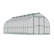 Canopia Bella Doppio Strato Serra Da Giardino in Policarbonato 844X244X219 cm Argento