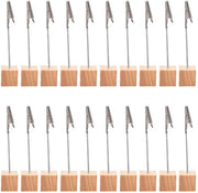 Sostegni per foto - 20 pezzi - sostegno per foto con pinza - clip per foto - Sostegno per foto - Tavolo per cartine - Supporto per cartine - Tabella per nomi - Per ufficio/ matrimoni/feste/decorazione domestica