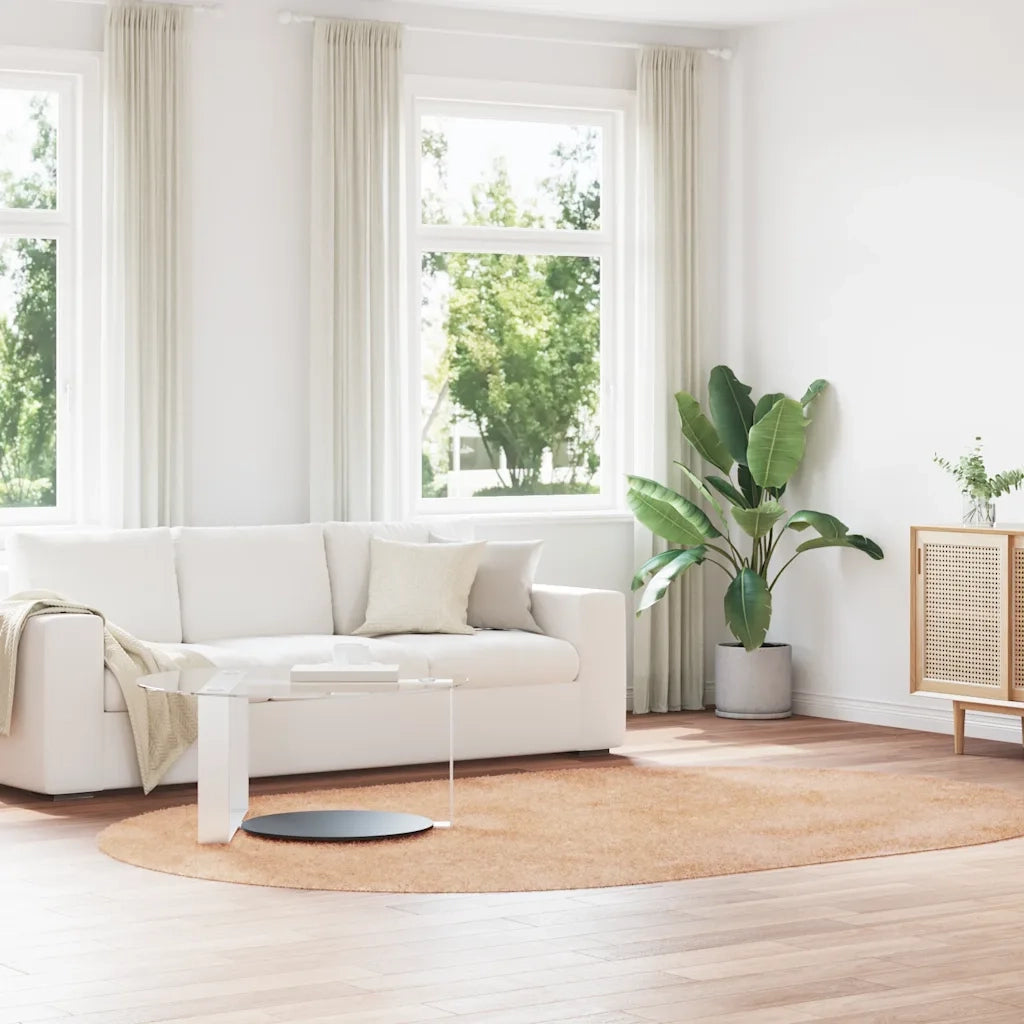 Tappeto del soggiorno | Tappeto Shaggy a Pelo Lungo NAVARRA Beige 300x200 cm poliestere