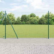 Recinzione con Posto Verde 1,5 x 10 m Acciaio 3350882